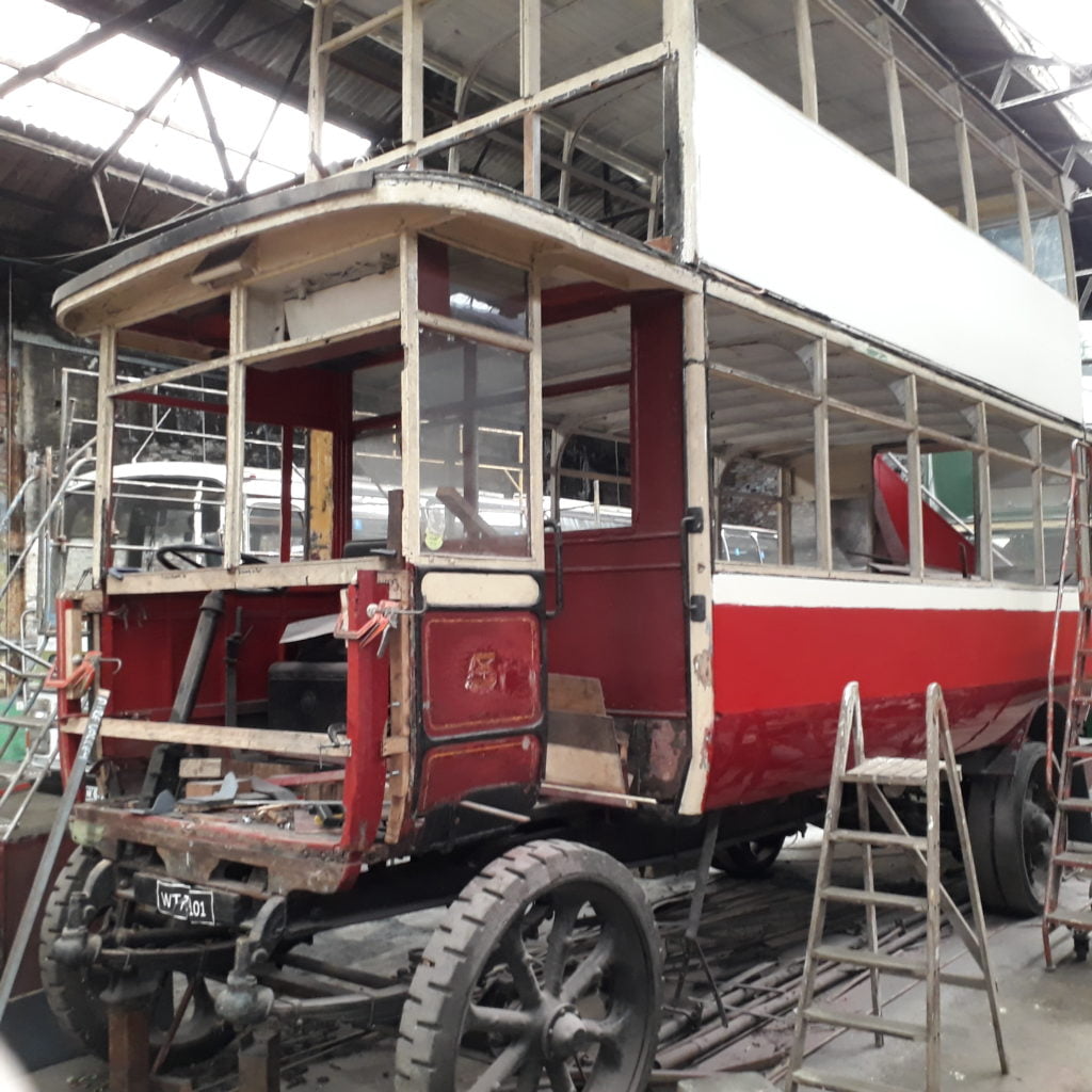 keighley old trolley bus
